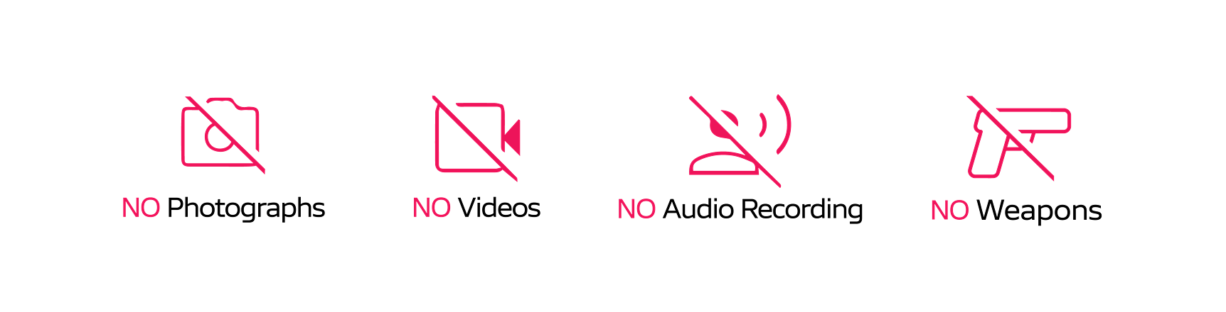 Icons No video weapons photos
